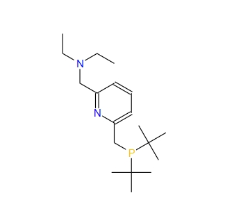 2-(二叔丁基膦甲基-6-二乙氨基甲基)吡啶,2-(Di-t-butylphosphinomethyl)-6-(diethylaminomethyl)pyridine, 98%
