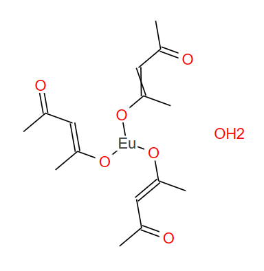三(2,4-戊二酸)铕(III)水合物,Europium(III) acetylacetonate hydrate