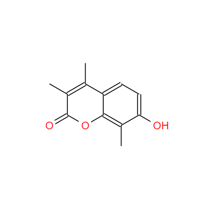 7-羟基-3,4,8-三甲基香豆素,7-Hydroxy-3,4,8-trimethylcoumarin