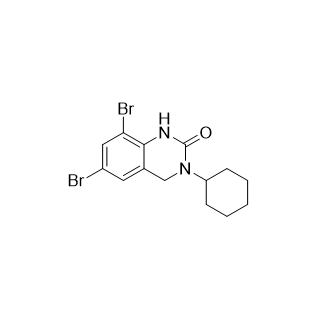 溴己新雜質(zhì)15,6,8-dibromo-3-cyclohexyl-3,4-dihydroquinazolin-2(1H)-one