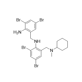 溴己新杂质17,N-(2-amino-3,5-dibromobenzyl)-2,4-dibromo-6-((cyclohexyl(methyl)amino)methyl)aniline