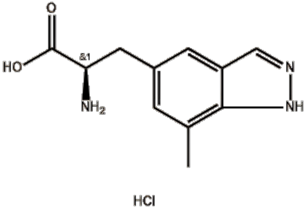 (2S)-2-氨基-3-(7-甲基-1H-吲唑-5-基)丙酸二鹽酸,(R)-2-amino-3-(7-methyl-1H-indazol-5-yl)propanoic acid dihydrochloride