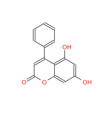 5,7-二羟基-4-苯基香豆素,5,7-Dihydroxy-4-phenylcoumarin