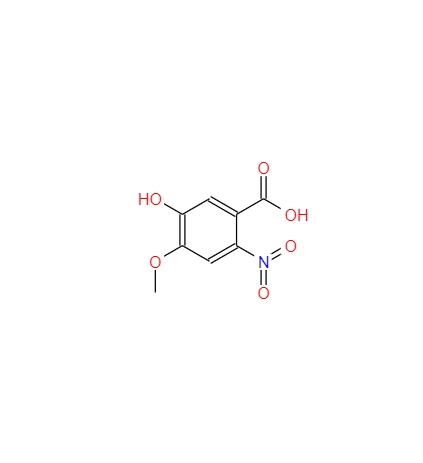 2-硝基-4-甲氧基-5-羟基苯甲酸,5-Hydroxy-4-methoxy-2-nitrobenzoic acid