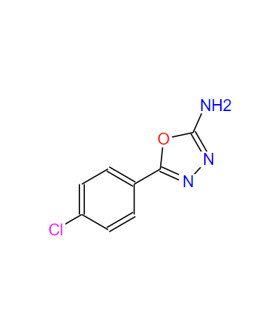5-(4-氯苯基)-[1,3,4]噁二唑-2-甲胺,2-AMINO-5-(4-CHLOROPHENYL)-1 3 4-OXADIA&