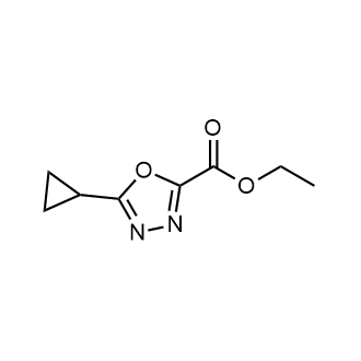 5-环丙基-1,3,4-噁二唑-2-羧酸乙酯,Ethyl 5-cyclopropyl-1,3,4-oxadiazole-2-carboxylate