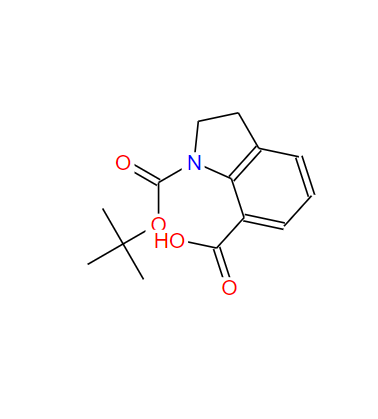 N-BOC-吲哚啉-7-羧酸,N-Boc-indoline-7-carboxylic acid