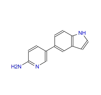 5-(1H-Indol-5-yl)-2-pyridinamine,5-(1H-Indol-5-yl)-2-pyridinamine