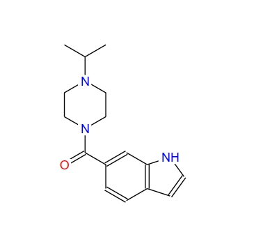 (1H-indol-6-yl)-(4-isopropyl-piperazin-1-yl)-methanone,(1H-indol-6-yl)-(4-isopropyl-piperazin-1-yl)-methanone