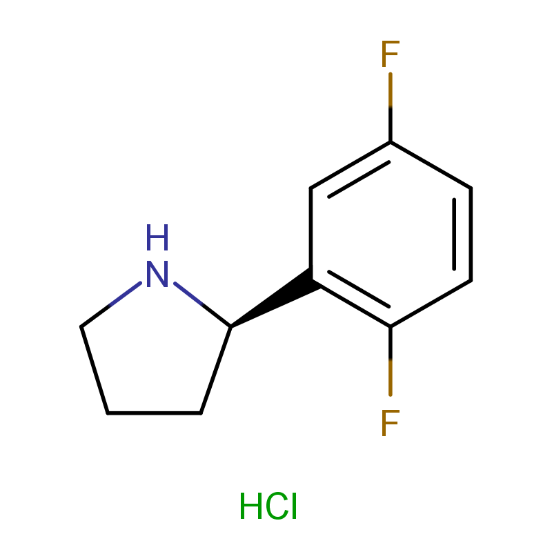 (R)-2-(2,5-二氟苯基)吡咯烷盐酸盐,(R)-2-(2,5-difluorophenyl)pyrrolidine hydrochloride