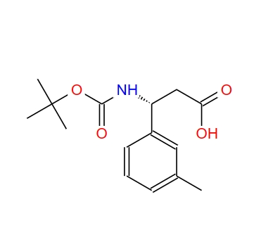 Boc-(R)-3-氨基-3-(3-甲基苯基)-丙酸,Boc-(R)-3-Amino-3-(3-methylphenyl)-propionic acid