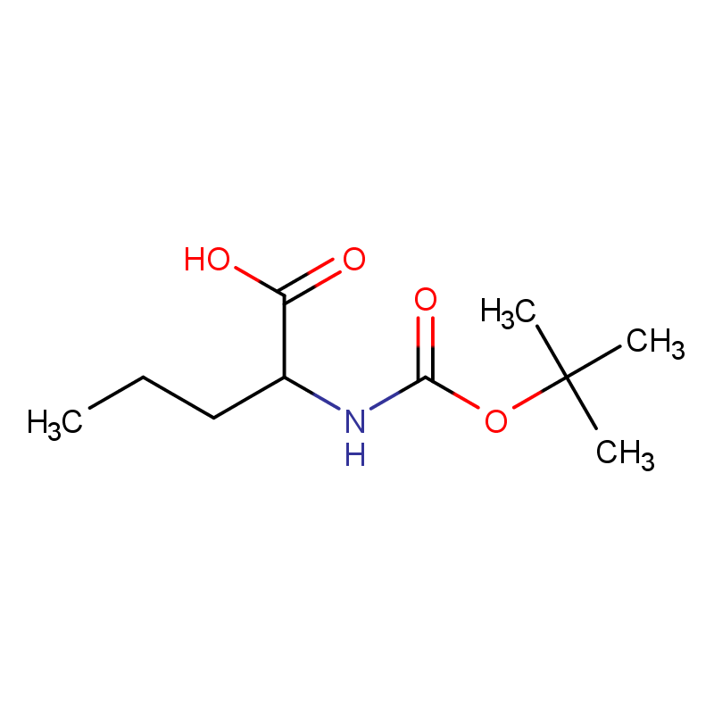 (R)-2-(叔丁氧羰基氨基)戊酸,Boc-D-norvaline