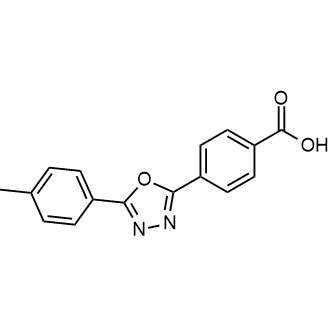 4-(5-(对甲苯基)-1,3,4-噁二唑-2-基)苯甲酸