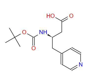BOC-(R)-3-氨基-4-(4-吡啶基)硼酸,Boc-(R)-3-amino-4-(4-pyridyl)-butyric acid