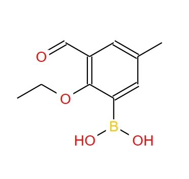 2-乙氧基-3-甲酰基-5-甲基苯基硼酸,2-Ethoxy-3-formyl-5-methylphenylboronicacid