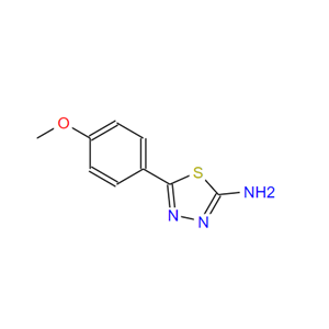 1014-25-12-氨基-5-(4-甲氧基苯基))-1,3,4-噻二唑