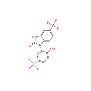 1-(2-羟基-5-(三氟甲基)苯基)-5-(三氟甲基)-1H-苯并[D]咪唑-2(3H)-酮