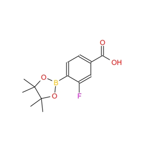 4-羧基-2-氟苯基硼酸频那醇酯 1050423-87-4