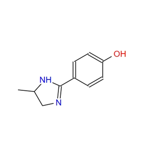 4-(4-甲基-4,5-二氢-1H-咪唑-2-基)苯酚 868260-15-5
