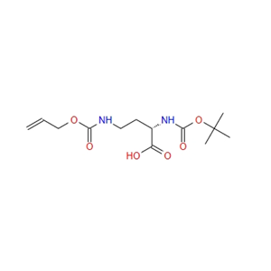 Nalpha-叔丁氧羰基-Ngamma-烯丙基氧羰基-L-2,4-二氨基丁酸 171820-73-8