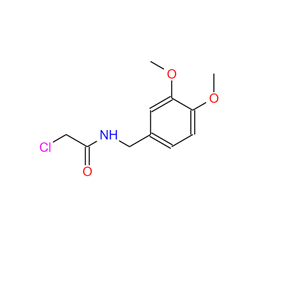 2-CHLORO-N-(3,4-DIMETHOXYBENZYL)ACETAMIDE,2-CHLORO-N-(3,4-DIMETHOXYBENZYL)ACETAMIDE