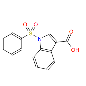 278593-17-2;1-(苯磺酰基)-1H-吲哚-3-羧酸;1-(Phenylsulphonyl)-1H-indole-3-carboxylic acid