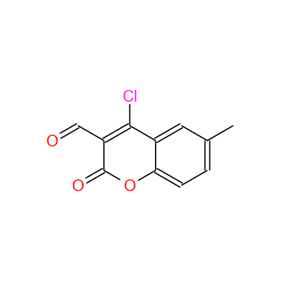 4-氯-3-甲酰基-6-甲基香豆素,4-Chloro-3-formyl-6-methylcoumarin