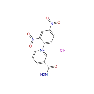 3-carbamyl-1-(2,4-dinitrophenyl)-pyridinium chloride,3-carbamyl-1-(2,4-dinitrophenyl)-pyridinium chloride