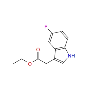 ethyl 2-(5-fluoro-1H-indol-3-yl)acetate 319-69-7