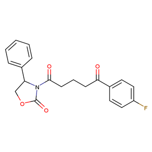 (4S)-3-[5-(4-氟苯基)-1,5-二氧代戊基]-4-苯基-2-恶唑烷酮 189028-93-1