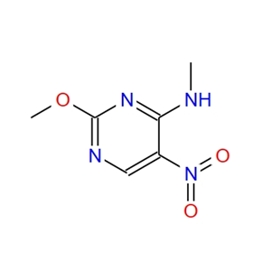 (2-methoxy-5-nitro-pyrimidin-4-yl)-methyl-amine 100114-68-9