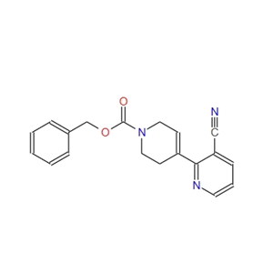 3-cyano-3',6'-dihydro-2'H-[2,4']bipyridinyl-1'-carboxylic acid benzyl ester 630116-80-2