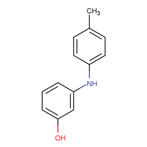 对甲基间羟基二苯胺,3-(4-methylanilino)phenol