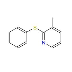 2-phenylthio-3-methylpyridine 19520-22-0