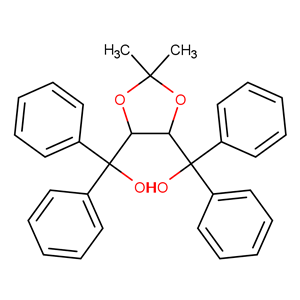 (4R,5R)-2,2-二甲基-a,a,a’,a’-四苯基-1,3-二氧戊环-4,5-二甲醇,(4R,5R)-2,2-Dimethyl-1,3-dioxolane-4,5-diyl)bis(diphenylmethanol)