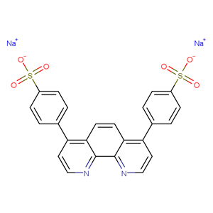 (4’7-二苯基-1’10-菲罗啉)二磺酸二钠,disodium 4,7-diphenyl-1,10-phenanthroline 4