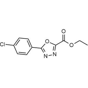 5-(4-氯苯基)-1,3,4-噁二唑-2-甲酸乙酯,Ethyl 5-(4-chlorophenyl)-1,3,4-oxadiazole-2-carboxylate