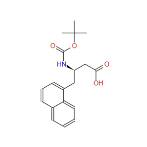 (R)-3-(Boc-氨基)-4-(1-萘基)-丁酸,(R)-3-((tert-Butoxycarbonyl)amino)-4-(naphthalen-1-yl)butanoic acid