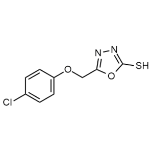 5-(4-氯苯氧基甲基)-1,3,4-噁二唑-2-硫醇,5-(4-Chlorophenoxymethyl)-1,3,4-oxadiazole-2-thiol