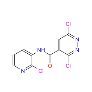 3,6-dichloro-N-(2-chloro-3-pyridinyl)pyridazine-4-carboxamide 199850-43-6
