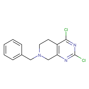 7-苄基-2,4-二氯-5,6,7,8-四氢吡啶并[3,4-d]嘧啶,7-Benzyl-2,4-dichloro-5,6,7,8-tetrahydropyrido[3,4-d]pyrimidine