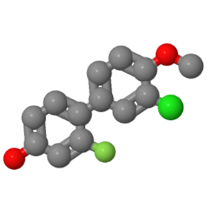 4-(3-氯-4-甲氧基苯基)-3-氟苯酚；1261946-56-8