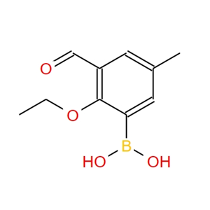2-乙氧基-3-甲酰基-5-甲基苯基硼酸,2-Ethoxy-3-formyl-5-methylphenylboronicacid