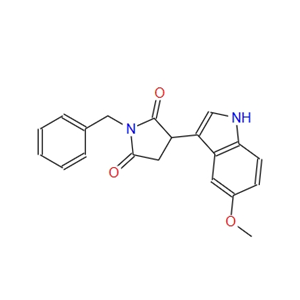 N-benzyl-3-(5-methoxyindol-3-yl)succinimide 190326-04-6