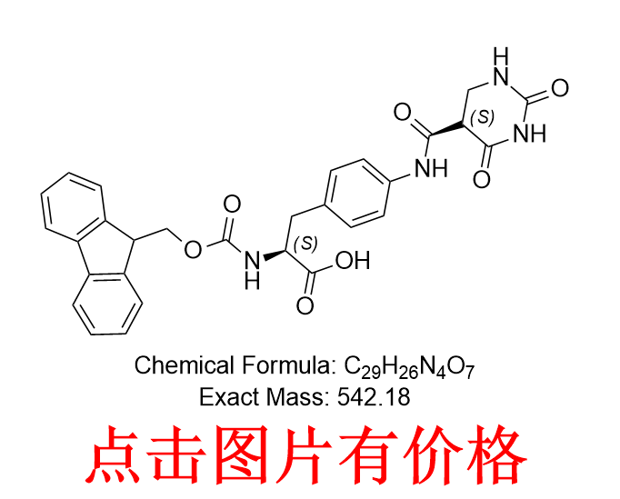 N-[芴甲氧羰基]-4-[[[(4S)-六氢-2,6-二氧代-4-嘧啶基]羰基]氨基]-L-苯丙氨酸,N-[(9H-Fluoren-9-ylMethoxy)carbonyl]-4-[[[(4S)-hexahydro-2,6-dioxo-4-pyriMidinyl]carbonyl]aMino]-L-phenylalanine