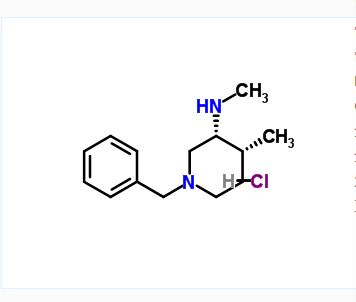 (3R,4R)-N,4-二甲基-1-(苯基甲基)-3-哌啶胺盐酸盐,(3R,4R)-N,4-Dimethyl-1-(phenylmethyl)-3-piperidinamine hydrochloride