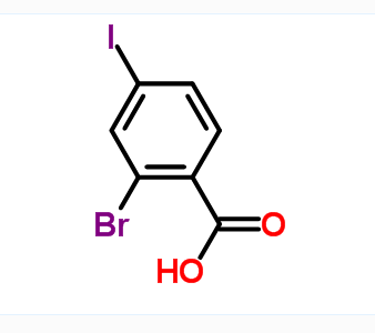 2-溴-4-碘苯甲酸,2-Bromo-4-iodobenzoic acid