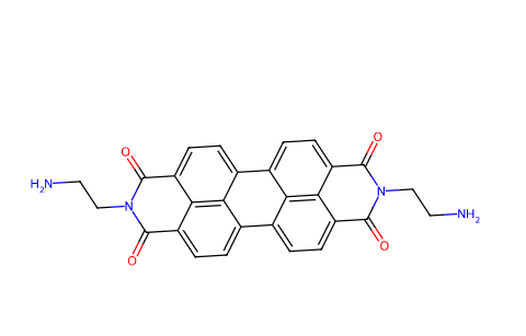 苝酰二胺-乙胺,N,N'-(2-氨基乙基)-3,4,9,10-苝双(二甲酰亚胺),Anthra[2,1,9-def:6,5,10-d'e'f']diisoquinoline-1,3,8,10(2H,9H)-tetrone, 2,9-bis(2-aminoethyl)-