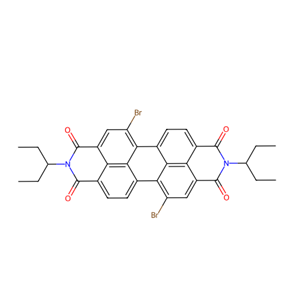 nthra[2,1,9-def:6,5,10-d'e'f']diisoquinoline-1,3,8,10(2H,9H)-tetrone, 5,12-dibromo-2,9-bis(1-ethylpropyl)-