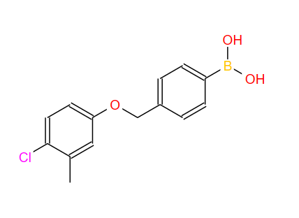 4-[(4-氯-3-甲基苯氧基)甲基]苯硼酸,4-[(4-Chloro-3-methylphenoxy)methyl]phenylboronic acid